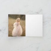 Elegant sprookje | Winter Prinses Verjaardag Bedankkaart (Binnen)