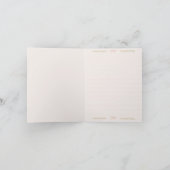 Elegant sprookjesachtig Prinses verjaardagsfeestje Bedankkaart (Binnen)