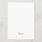 Elegant Spy Bruiloft Foto Hunt Game Programma Programmakaart (Achterkant)