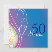 Elegant Square Invitation Kaart (Voorkant)