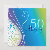 Elegant Square Invitation Kaart (Voorkant)