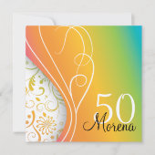 Elegant Square Invitation Kaart (Voorkant)