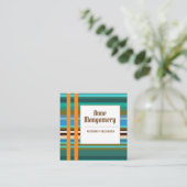 Elegant Square Visitekaartje (Staand voorkant)