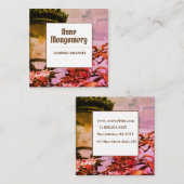 Elegant Square Visitekaartje (Voorkant / Achterkant)