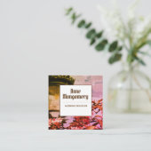 Elegant Square Visitekaartje (Staand voorkant)