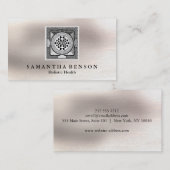 Elegant Sri Yantra/Sri Chakra Visitekaartje (Voorkant / Achterkant)