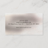 Elegant Sri Yantra/Sri Chakra Visitekaartje (Achterkant)