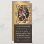 Elegant St. Michael Prayer Religieuze (Voorkant / Achterkant)