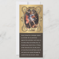 Elegant St. Michael Prayer Religieuze
