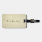 Elegant St.Patrick's Day Bagagelabel (Achterkant horizontaal)