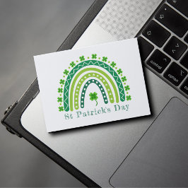 Elegant St. Patrick's Day Feest Briefkaart