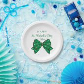 Elegant St. Patrick's Day-feest Papieren Bordje (Feest)