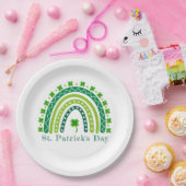 Elegant St. Patrick's Day Feest Papieren Bordje (Feest)