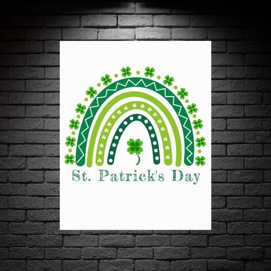 Elegant St. Patrick's Day Feest Poster