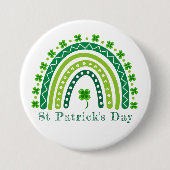 Elegant St. Patrick's Day Feest Ronde Button 7,6 Cm (Voorkant)