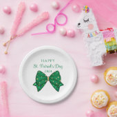 Elegant St. Patrick's Day Party Papieren Bordje (Feest)