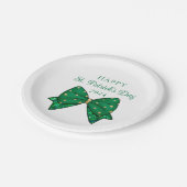 Elegant St. Patrick's Day Party Papieren Bordje (Gekanteld)