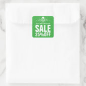 Elegant St Patrick's Sale Sticker (Tas)