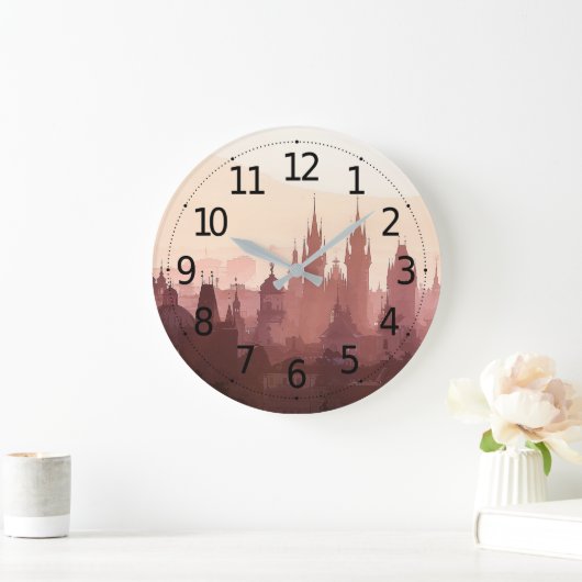 Elegant Stad Praag Acrylwerk | Grote Klok (Huis)