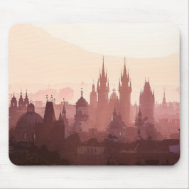 Elegant Stad Praag Acrylwerk | Muismat