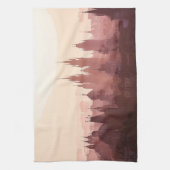 Elegant Stad Praag Acrylwerk | Theedoek (Verticaal)