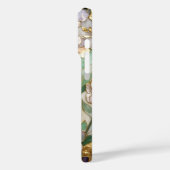 Elegant Stained Glass iPhone Case Soft Pastel Flow (Achterkant / Links)