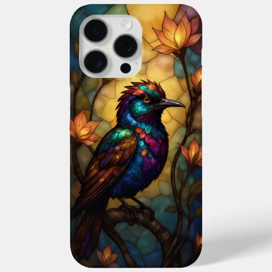 Elegant Stained Glass Phone Case | Luxury Artistic (Achterkant)