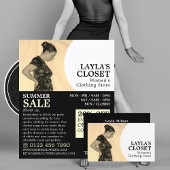 Elegant Stance, dameskleding Visitekaartje