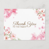 "Elegant standaard Briefkaart bedankkaart" (Voorkant)