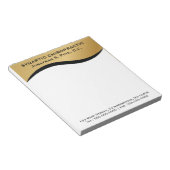 Elegant standaard chiropractor Notitieblok (Schuin)