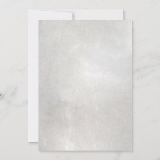 Elegant Starfish Beach Bridal Shower Invitations Kaart (Achterkant)