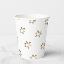 Elegant Starry Pattern Stars Faux Gold Stars