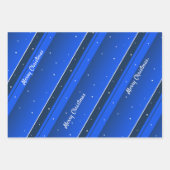 Elegant Stars en Stripes kleurrijke kerstomhulling Inpakpapier Vel (Voorkant 3)