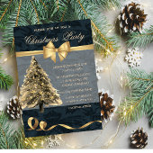 Elegant Stars kerstboom, Bow, kerstfeest Kaart