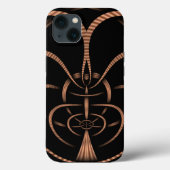 Elegant Steampunk: Bekabeld voor geluid Case-Mate iPhone Case (Achterkant)