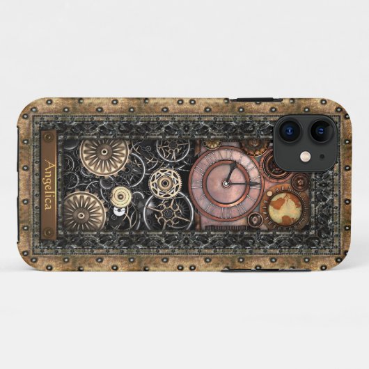Elegant Steampunk Case-Mate iPhone Case (Achterkant (horizontaal))