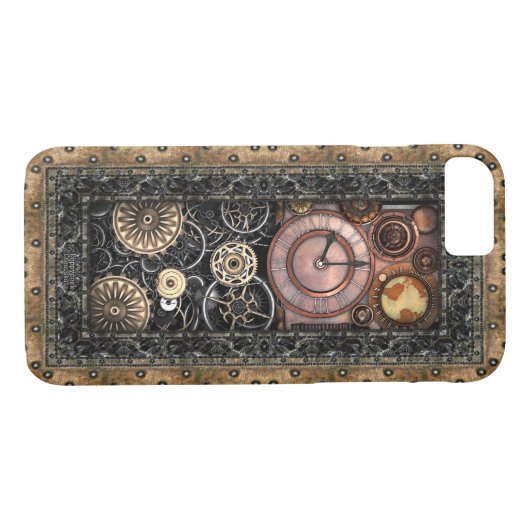 Elegant Steampunk Case-Mate iPhone Case (Achterkant (Horizontaal))