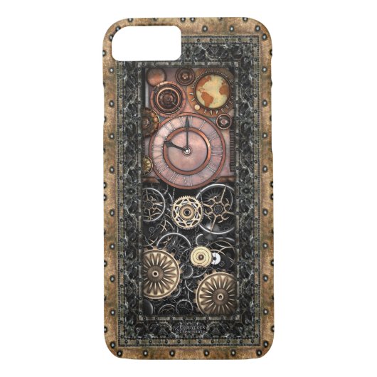 Elegant Steampunk Case-Mate iPhone Case (Achterkant)