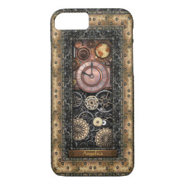 Elegant Steampunk Gepersonaliseerd iPhone 8/7 Hoesje