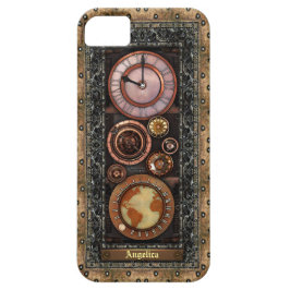 Elegant  Steampunk Time-stuk Case-Mate iPhone Case