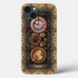 Elegant  Steampunk Time-stuk Case-Mate iPhone Case