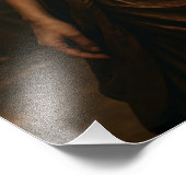 Elegant Steampunk Victorian Lady in Brown  Foto Afdruk (Hoek)