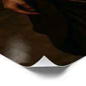 Elegant Steampunk Victorian Lady in Brown  Perfect Poster (Hoek)