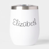 Elegant Stemless wijnglas (Voorkant)