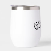 Elegant Stemless wijnglas (Rechts)