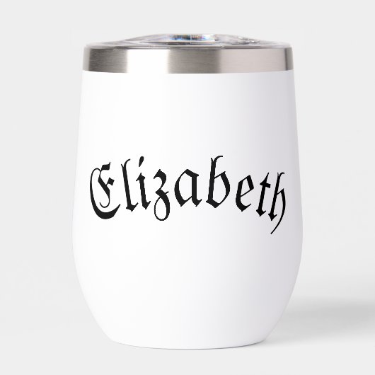 Elegant Stemless wijnglas (Voorkant)