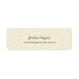 Elegant stenen muurpatroon Professioneel Modern Etiket