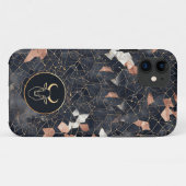 Elegant Stier Zodiac Sign Design Case-Mate iPhone Case (Achterkant (horizontaal))