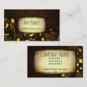 Elegant stijl aangepaste visitekaartje (Voorkant / Achterkant)