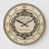 Elegant  stijl Aangepaste wandklok (Voorkant)